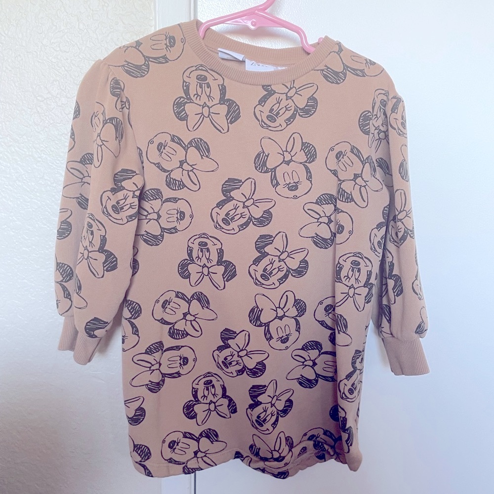 Zara Disney Minnie Sweater Dress